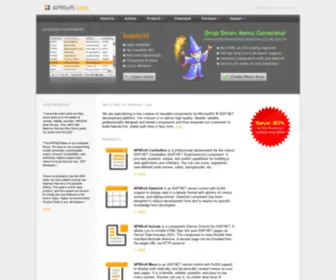 Apnsoft.com(ASP.NET Menu) Screenshot