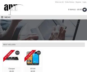 Apnsolution.com(Your Store) Screenshot