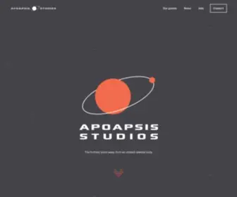 Apoapsisstudios.com(Apoapsis Studios) Screenshot