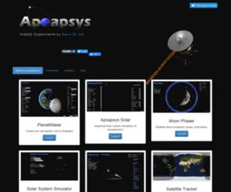 Apoapsys.com(Kevin M. Gill Planetary Imaging) Screenshot