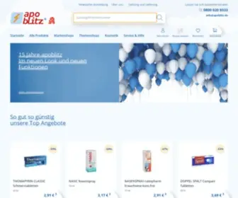 Apoblitz.de(Startseite) Screenshot
