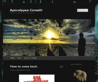 Apocalypsecometh.com(Apocalypse Cometh) Screenshot