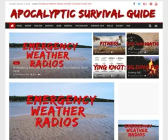 Apocalypticsurvivalguide.com(Survival and Prepping) Screenshot