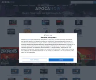 Apocanow.com(Walkthroughs and Cheat Codes for Videogames) Screenshot