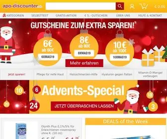 Apodiscounter.de(Online Apotheke) Screenshot