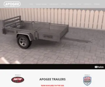 Apogeetrailers.com(Apogee Trailers) Screenshot