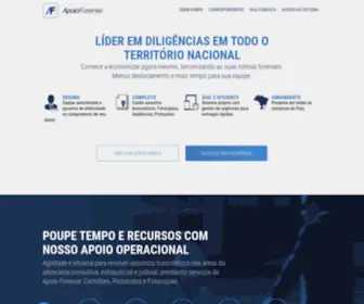 Apoioforense.com.br(Apoioforense) Screenshot