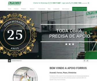 Apoioforros.com.br(APOIO FORROS) Screenshot