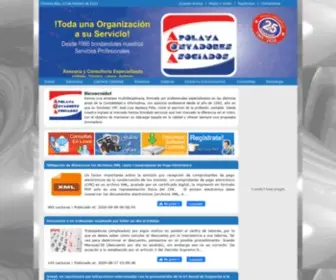 Apolayacontadores.com.pe(APOLAYA CONTADORES) Screenshot