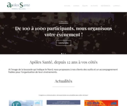 Apoles-Sante.com(APÔLES Santé) Screenshot