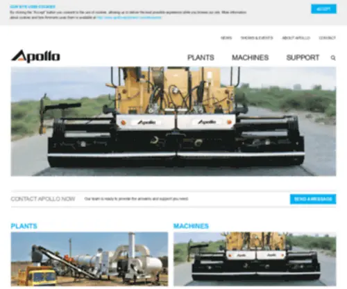 Apollo-Equipment.com(Apollo Equipment) Screenshot