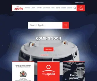 Apollo-Fire.co.uk(Apollo Fire Detectors Ltd. Manufacturers of high quality fire detection solutions) Screenshot