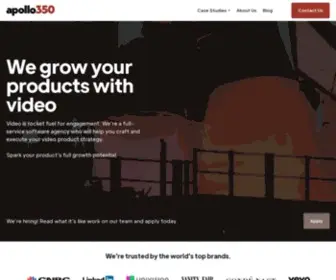 Apollo350.com(ApolloVideo Product Consultancy) Screenshot