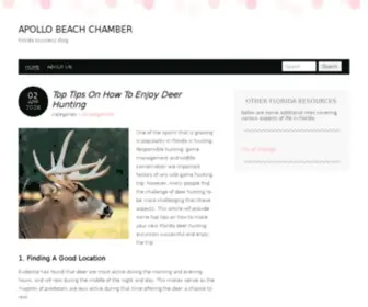 Apollobeachchamber.com(The Builders Choice) Screenshot