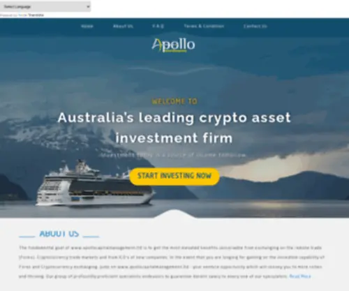 Apollocapitalmanagement.ltd(Australia’s) Screenshot