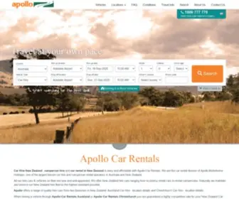 Apollocarrentals.co.nz(Car Rental in Australia with Apollo Car Rentals) Screenshot