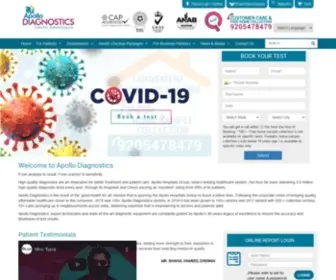 Apollodiagnostics.in(Diagnostic Centre &amp; Pathology Lab Near Me) Screenshot