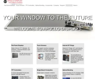 Apollodisplays.com(Display Company) Screenshot