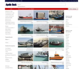 Apolloduck.ae(Boats for sale UAE) Screenshot