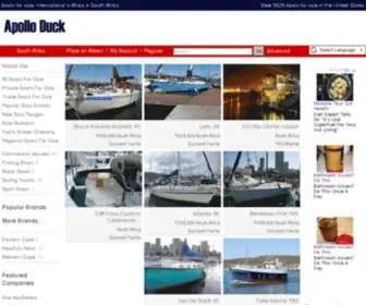 Apolloduck.co.za(Boats for sale South Africa) Screenshot
