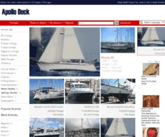 Apolloduck.com.pt(Boats for sale Portugal) Screenshot