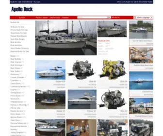 Apolloduck.eu(Boats for sale Europe) Screenshot