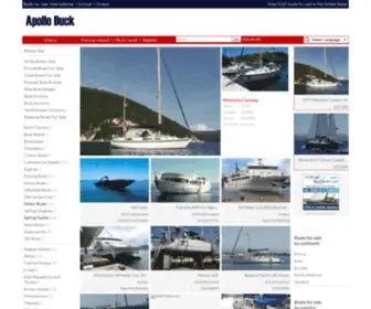 Apolloduck.gr(Boats for sale Greece) Screenshot