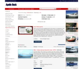 Apolloduck.hk(Boats for sale Hong Kong) Screenshot
