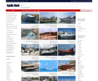 Apolloduck.it(Boats for sale Italy) Screenshot