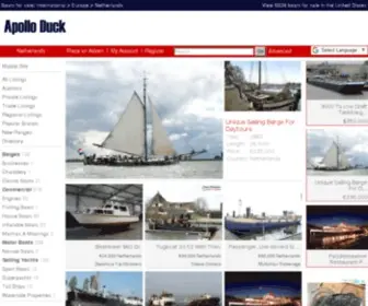 Apolloduck.nl(Boats for sale Netherlands) Screenshot