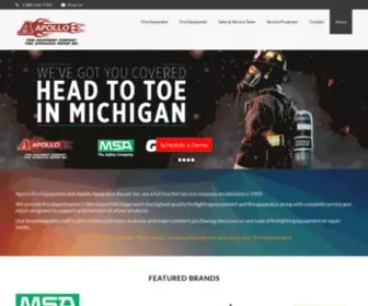 Apollofire.com(Apollo Fire Equipment Company) Screenshot