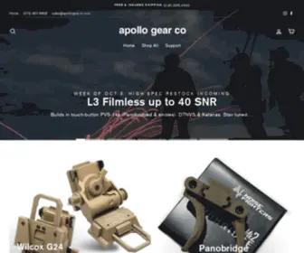 Apollogearco.com(Curated night vision & tactical gear) Screenshot