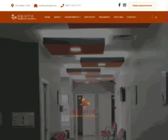 Apollogulf.com(Apollo Medical Centre) Screenshot