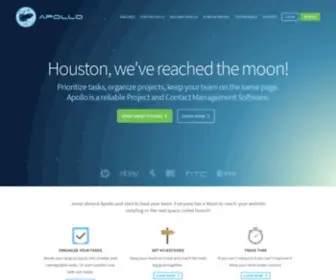 Apollohq.com(Online Project and Contact Management) Screenshot