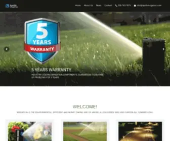 Apolloirrigation.com(Professional Automated Sprinkler Systems & Environmental Lawn Watering Solutions) Screenshot