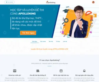 Apolloking.tk(Ôn thi Đại học) Screenshot