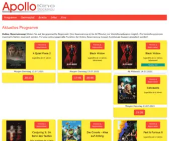 Apollokino.at(Apollo Kino Stockerau) Screenshot