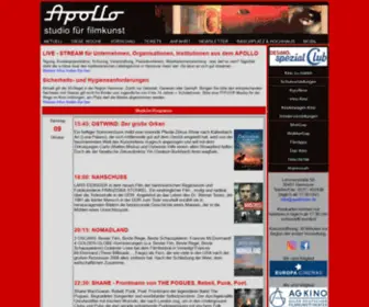 Apollokino.de(Apollokino Hannover) Screenshot