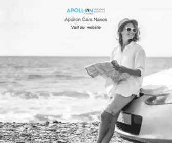 Apolloncars.net(Apollon Rent a Car in Naxos) Screenshot