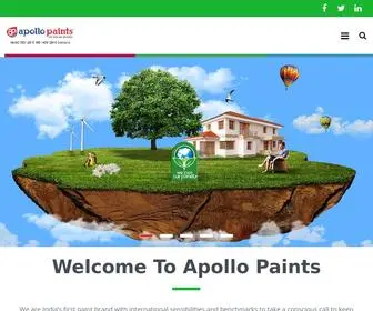 Apollopaintsindia.com(Apollo Paints) Screenshot