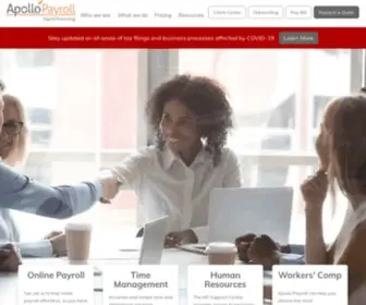 Apollopayroll.com(Payroll services for Miami & Coral Gables) Screenshot