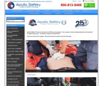 Apollosafety.com(Apollo Safety) Screenshot