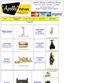 Apollovalves.company(Apollo Safety and Relief Valves Made in America) Screenshot