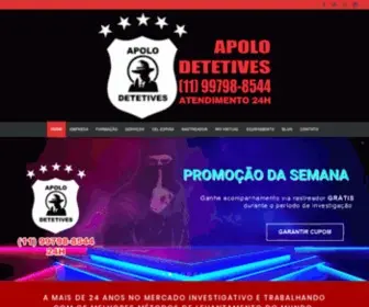 Apolodetetives.com.br(Apolo Detetives Particulares) Screenshot