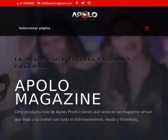 Apolomagazine.com(Apolo Magazine) Screenshot