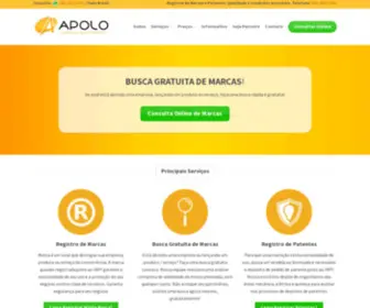 Apolomarcas.com.br(Apolo Marcas e Patentes) Screenshot