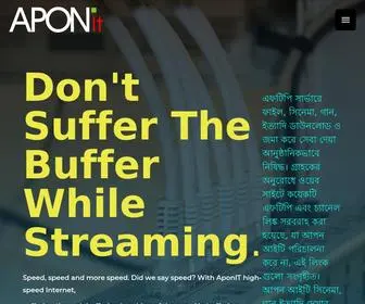 Aponit.com(Internet Service Provider) Screenshot