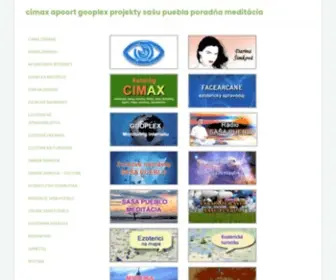 Apoort.net(Cimax apoort gooplex projekty sašu puebla poradňa meditácia) Screenshot