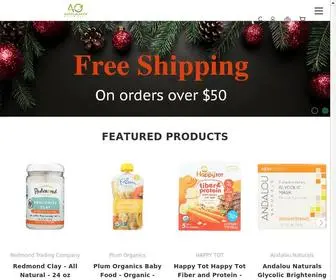 Aporganics.com(Appalachian Organics) Screenshot