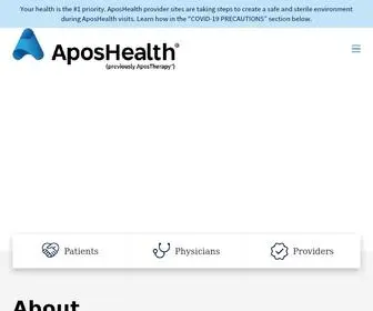 Aposhealth.com(AposHealth®) Screenshot